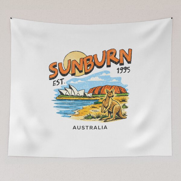 Item preview, Australia Kangaroo Sydney Opera House Travel designed and sold by Oniyasha.