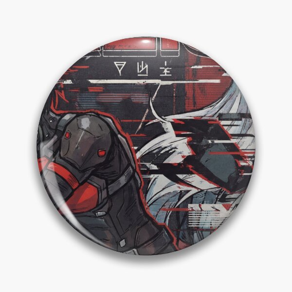 Item preview, Signalis Elster Ariane Red Eyes Glitch Embrace Desk Mat Icon designed and sold by Senpaiwaves.