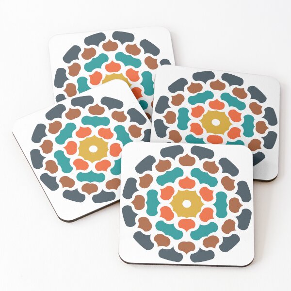 Item preview, Colorful Mandala Pattern – Boho Geometric Floral Circle Design designed and sold by simpleart92.