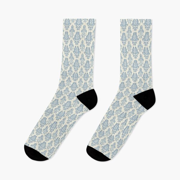 Item preview, Vintage Blue Damask Pattern designed and sold by LouieVanille.