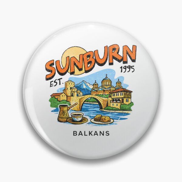 Item preview, Balkan Travel Eastern Europe Bridge Coffee designed and sold by Oniyasha.