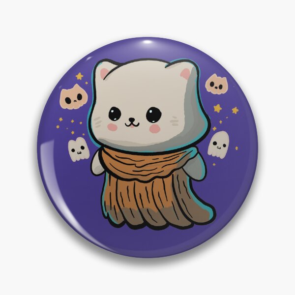 Artikelvorschau, Spooky Ghost Cat entworfen und verkauft von Subliminal Media.