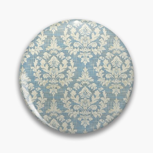 Item preview, Vintage Blue Damask Pattern designed and sold by LouieVanille.