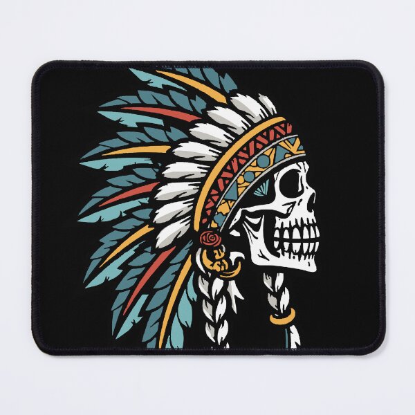 Item preview, Skull Headdress Tribal Tattoo designed and sold by Good_Things.