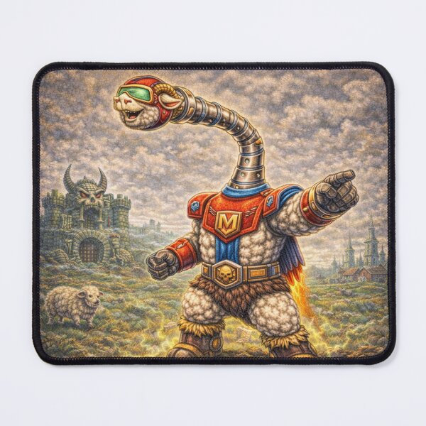 Item preview, Mek-A-Baa, Periscope-Sheep Sentinel | Sheep-Man Sheepism Parody designed and sold by Thpoar.