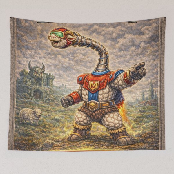 Item preview, Mek-A-Baa, Periscope-Sheep Sentinel | Sheep-Man Sheepism Parody designed and sold by Thpoar.