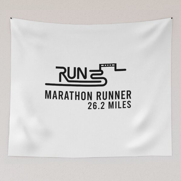 Item preview, Marathon Runner 26.2 Miles – Minimalist Runner Design & Finisher Motivation designed and sold by Fuechse.