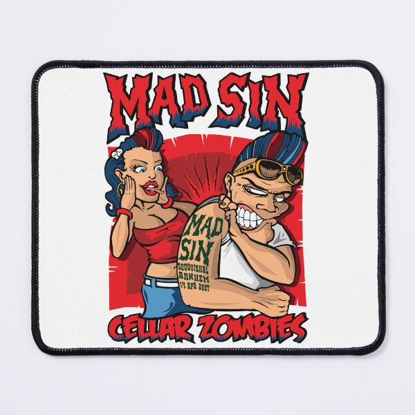 Item preview, Mad Sin - Insane Psychobilly & Horror Rock designed and sold by rockfanatic.