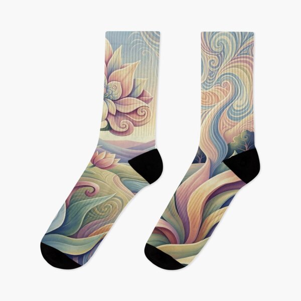 Item preview, Spring landscape in the style of Georgia O’Keeffe – monochrome nature art in a modern 4D look designed and sold by FotoworldEdel.