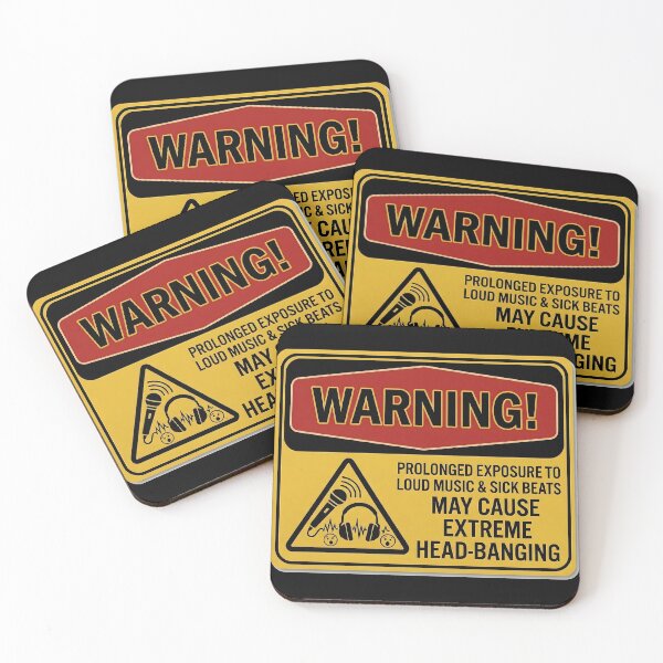 Item preview, WARNING - EXPOSUR TO LOUD MUSIC designed and sold by Gnfree.