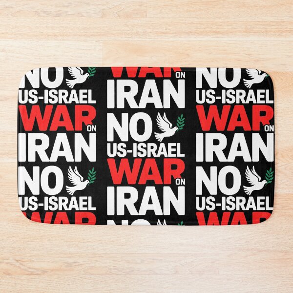 Item preview, No US-Israel War On Iran Support Iran designed and sold by RDGNR.