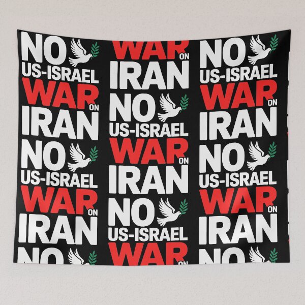 Item preview, No US-Israel War On Iran Support Iran designed and sold by RDGNR.