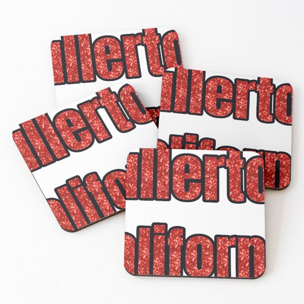 Item preview, Fullerton California City Name With Red Rhinestone designed and sold by TheIconSmith.