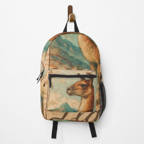 Item preview, Llama Legacy – Vintage Andean Postage designed and sold by ForeverPrintsOK.
