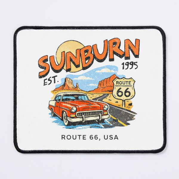 Item preview, Route 66 Road Trip Vintage Car designed and sold by Oniyasha.
