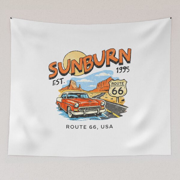 Item preview, Route 66 Road Trip Vintage Car designed and sold by Oniyasha.