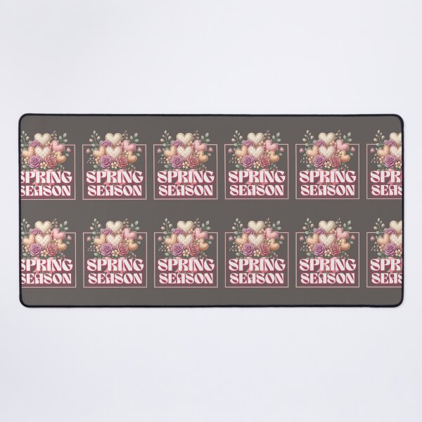 Item preview, Spring Season Floral Hearts Romantic Design designed and sold by PrintandJoy.
