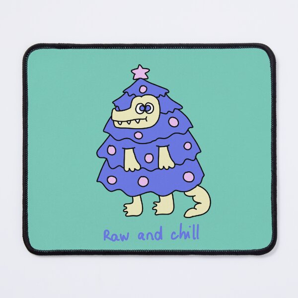 Item preview, Raw and Chill | Indigo Winter Dinosaur designed and sold by J-Mindful.