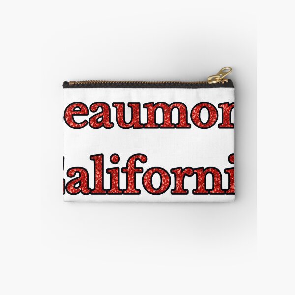 Item preview, Beaumont California City Name With Red Rhinestone designed and sold by TheIconSmith.