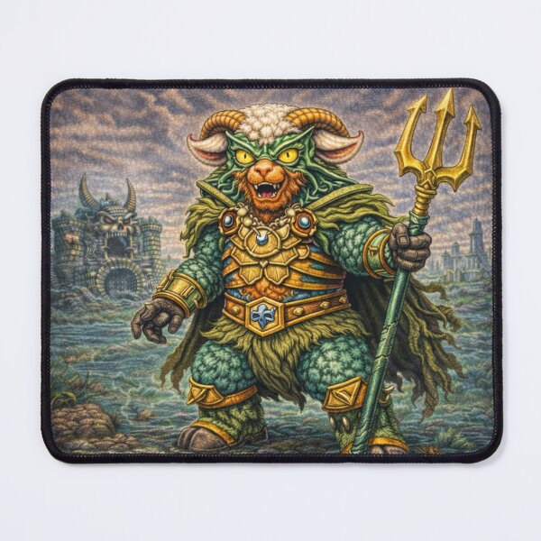Item preview, Mer-Ram, Murky Mariner of the Deep Pastures | Sheep-Man Sheepism Parody designed and sold by Thpoar.