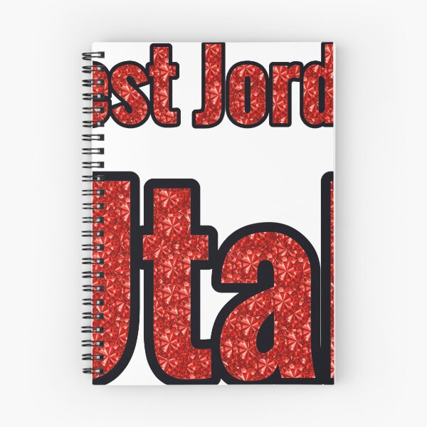 Item preview, West Jordan Utah City Name With Red Rhinestone designed and sold by TheIconSmith.