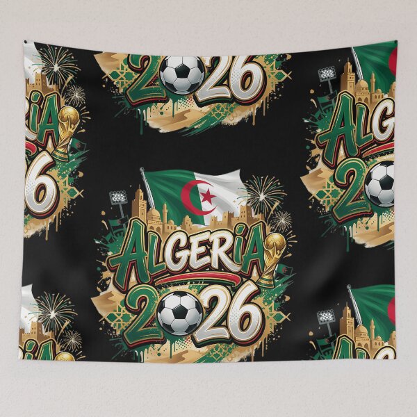 Item preview, Algeria World Cup 2026 Footbal designed and sold by LoveAmorTruel.