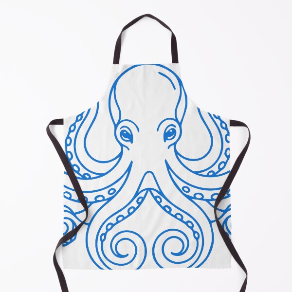 Item preview, Blue Octopus - Minimalist Octopus designed and sold by Wolagno.