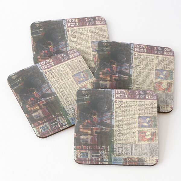 Item preview, Newspaper Layered designed and sold by livi-roseart.
