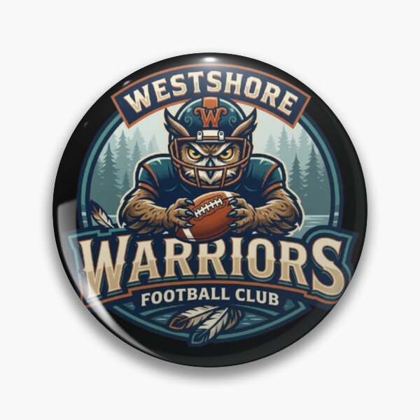 Item preview, Vintage Owl Football Mascot – Retro Warrior Bird Sports Logo designed and sold by Dogandesighn.