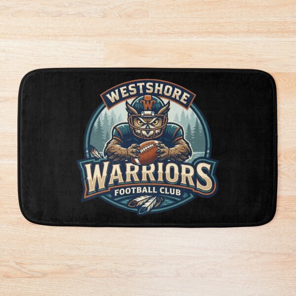 Item preview, Vintage Owl Football Mascot – Retro Warrior Bird Sports Logo designed and sold by Dogandesighn.