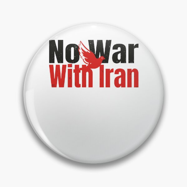 Item preview, NO WAR With Iran NO US Isreal WAR ON Iran Dove Olive Peace designed and sold by RDGNR.
