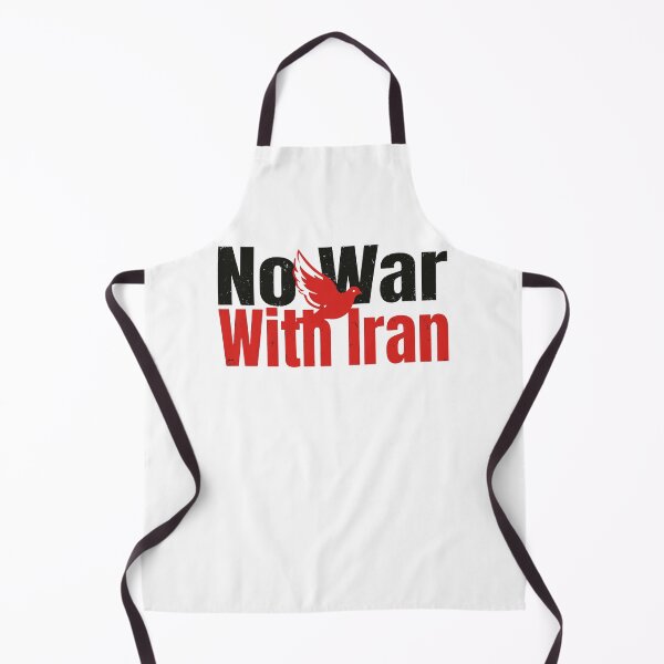 Item preview, NO WAR With Iran NO US Isreal WAR ON Iran Dove Olive Peace designed and sold by RDGNR.