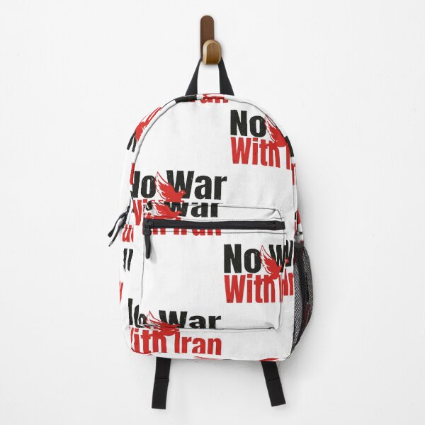 Item preview, NO WAR With Iran NO US Isreal WAR ON Iran Dove Olive Peace designed and sold by RDGNR.