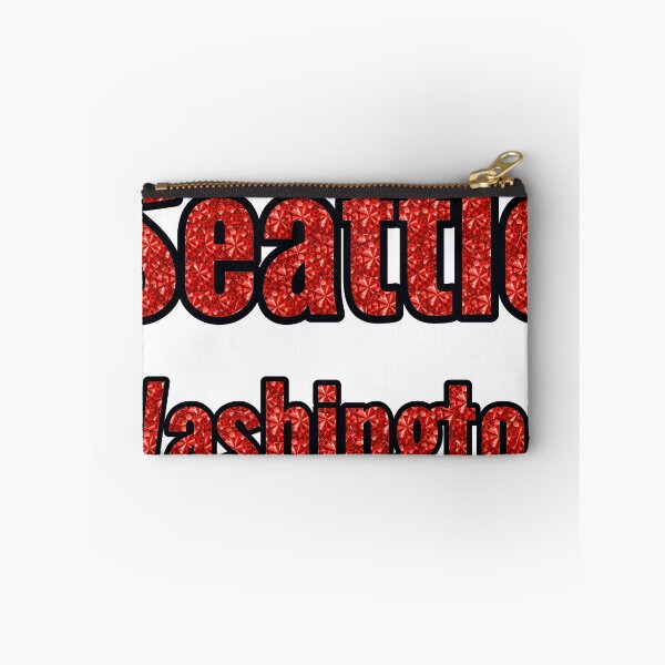 Item preview, Seattle Washington City Name With Red Rhinestone designed and sold by TheIconSmith.