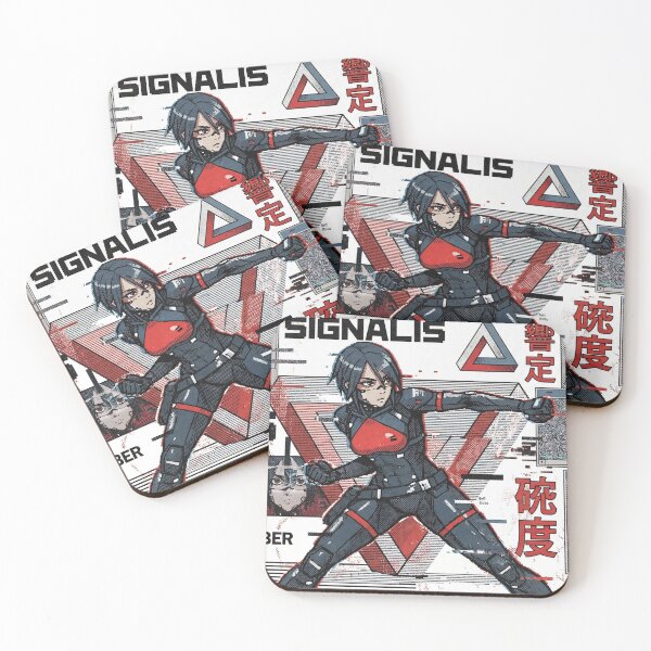 Item preview, Signalis Elster Ariane Cosmic Promise Vaporwave Large Deskmat designed and sold by Senpaiwaves.