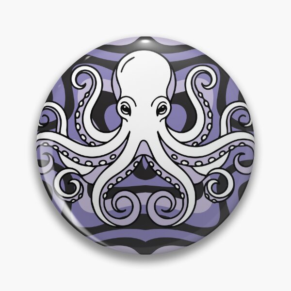 Item preview, Minimalist Octopus Pattern - Modern Line Art designed and sold by Wolagno.