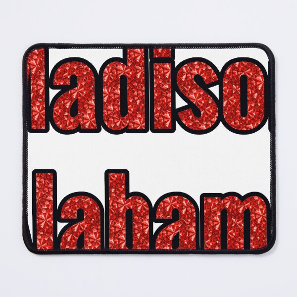 Item preview, Madison Alabama City Name With Red Rhinestone designed and sold by TheIconSmith.