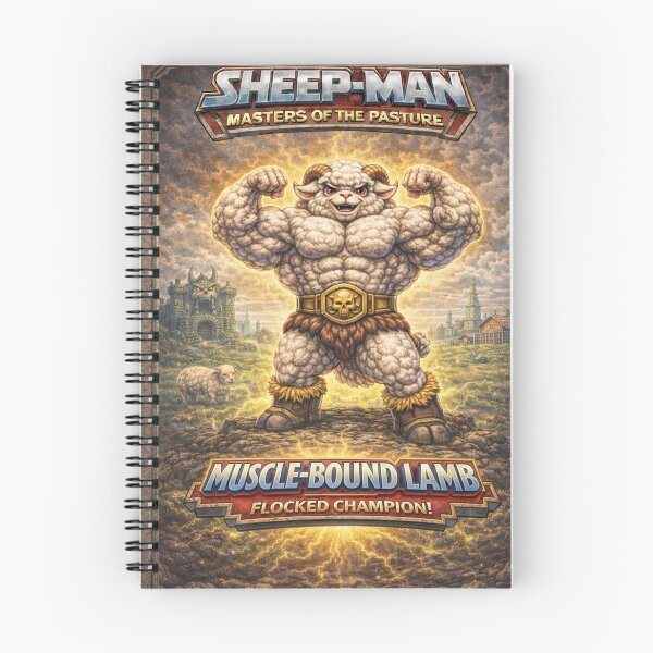 Item preview, Muscle-Bound Lamb, Flocked Champion of Pure Power | Sheep-Man Sheepism Parody designed and sold by Thpoar.