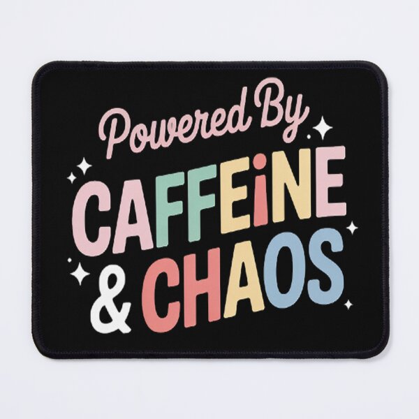Item preview, Powered by Caffeine and Chaos - ADHD designed and sold by SignaturalGen.