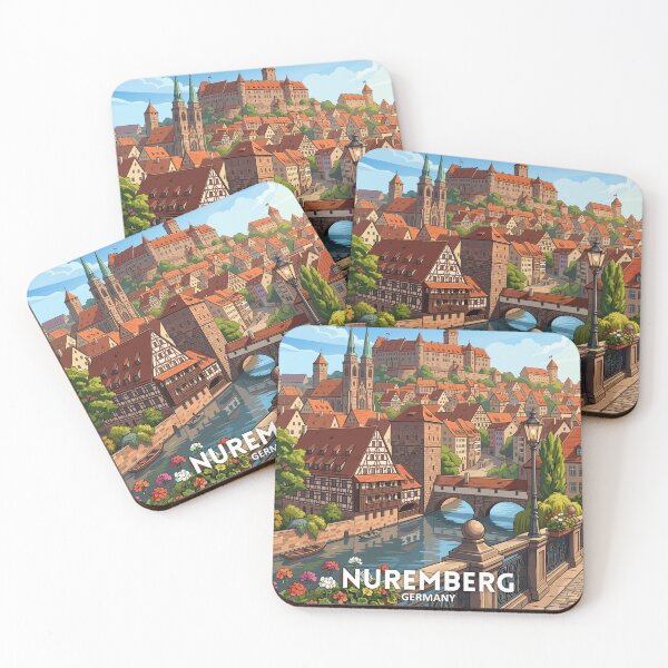 Item preview, Nuremberg Germany - Travel art designed and sold by Marciolini.