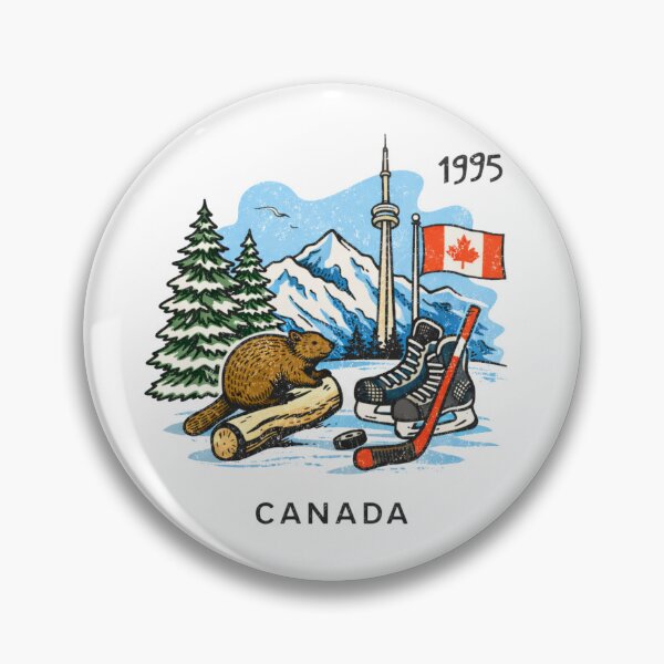 Item preview, Canada Travel Beaver Hockey Winter designed and sold by Oniyasha.