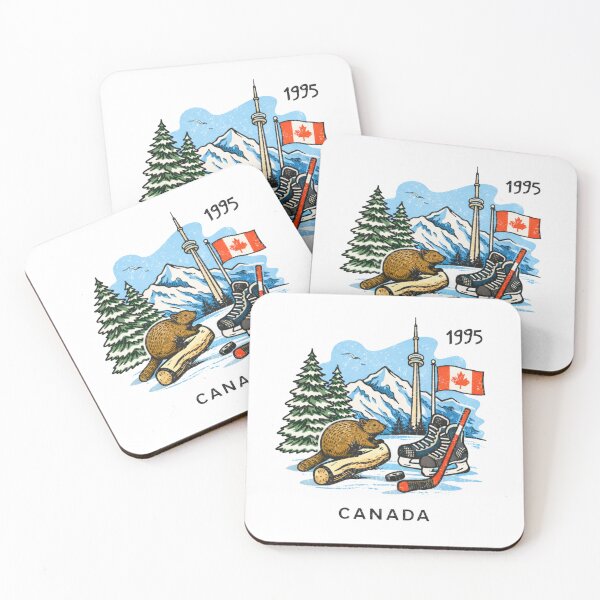 Item preview, Canada Travel Beaver Hockey Winter designed and sold by Oniyasha.