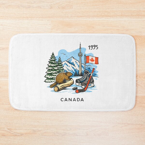 Item preview, Canada Travel Beaver Hockey Winter designed and sold by Oniyasha.