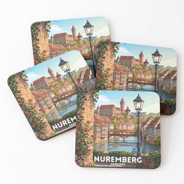 Item preview, Nuremberg Germany - Travel art designed and sold by Marciolini.
