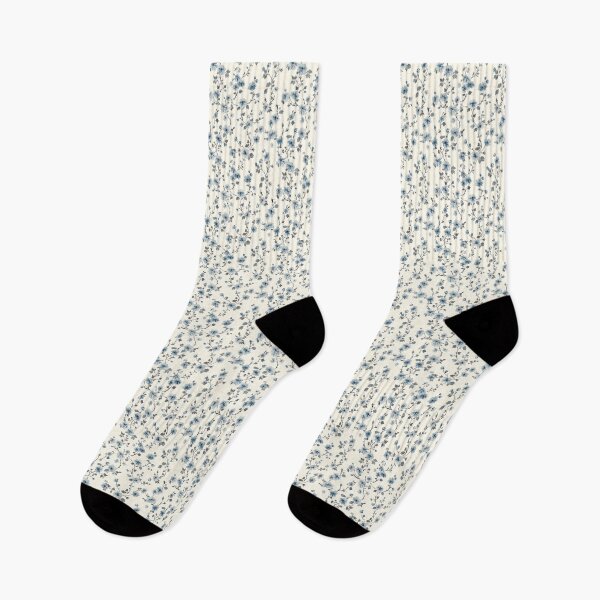 Item preview, Vintage Blue Floral Pattern designed and sold by LouieVanille.