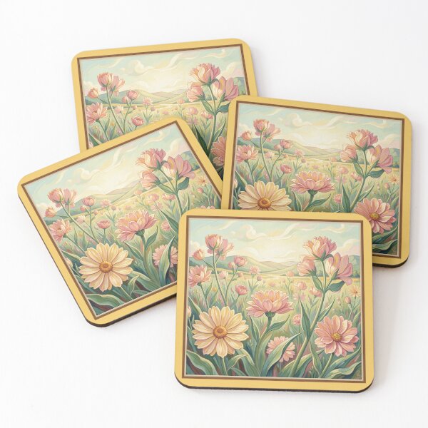 Item preview, Spring landscape in the style of Georgia O’Keeffe – monochrome nature art in a modern 4D look designed and sold by FotoworldEdel.