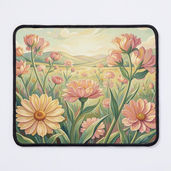 Item preview, Spring landscape in the style of Georgia O’Keeffe – monochrome nature art in a modern 4D look designed and sold by FotoworldEdel.