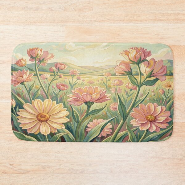 Item preview, Spring landscape in the style of Georgia O’Keeffe – monochrome nature art in a modern 4D look designed and sold by FotoworldEdel.