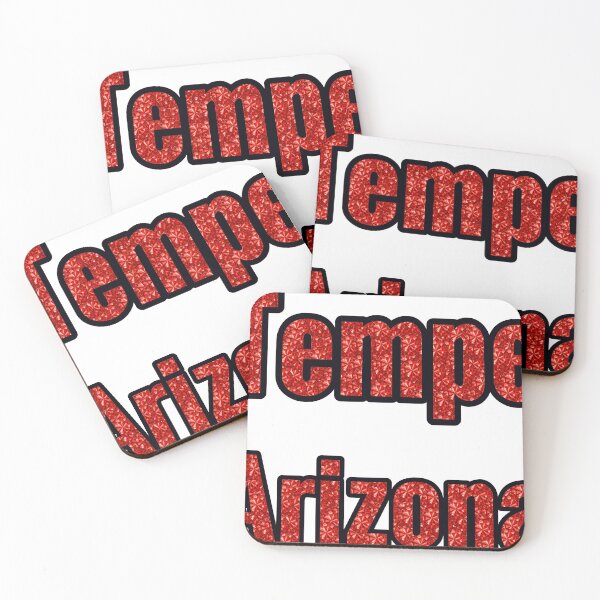 Item preview, Tempe Arizona City Name With Red Rhinestone designed and sold by TheIconSmith.