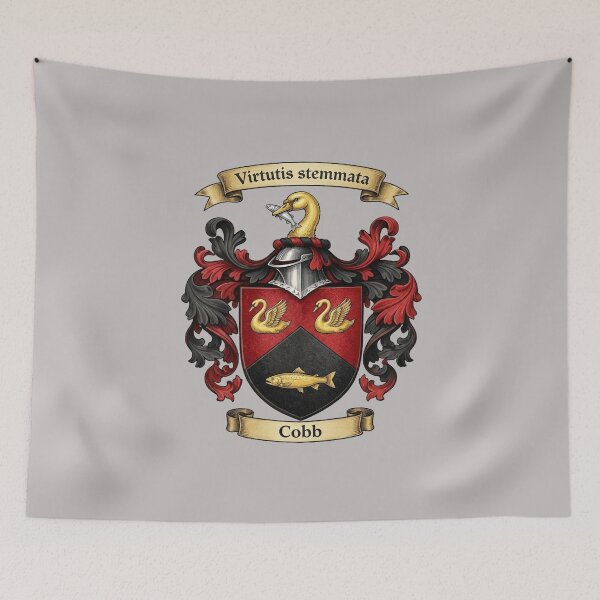 Item preview, The Cobb Family Coat of Arms designed and sold by BagTown Clans.